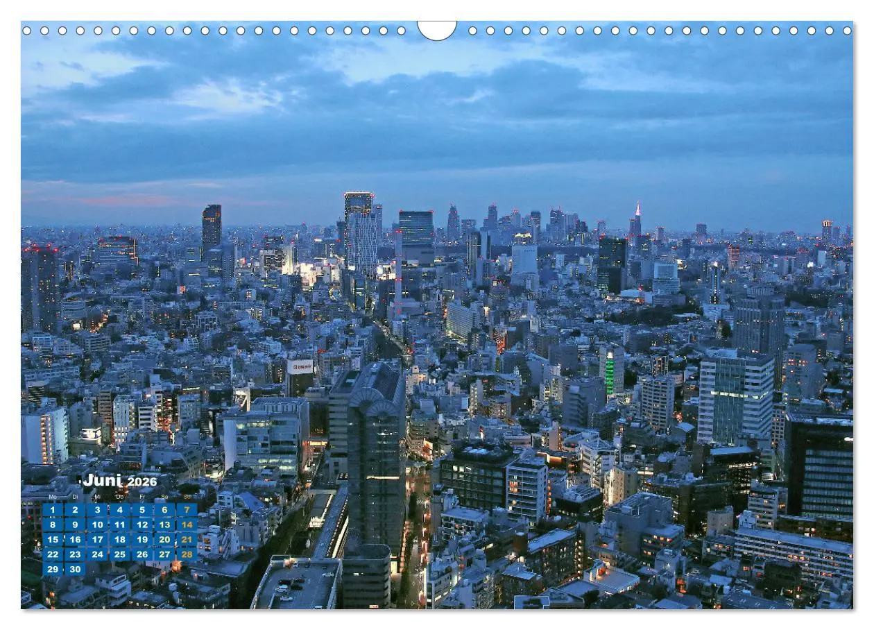 Bild: 9783457628430 | Tokio: Lichter einer Stadt (Wandkalender 2026 DIN A3 quer),...