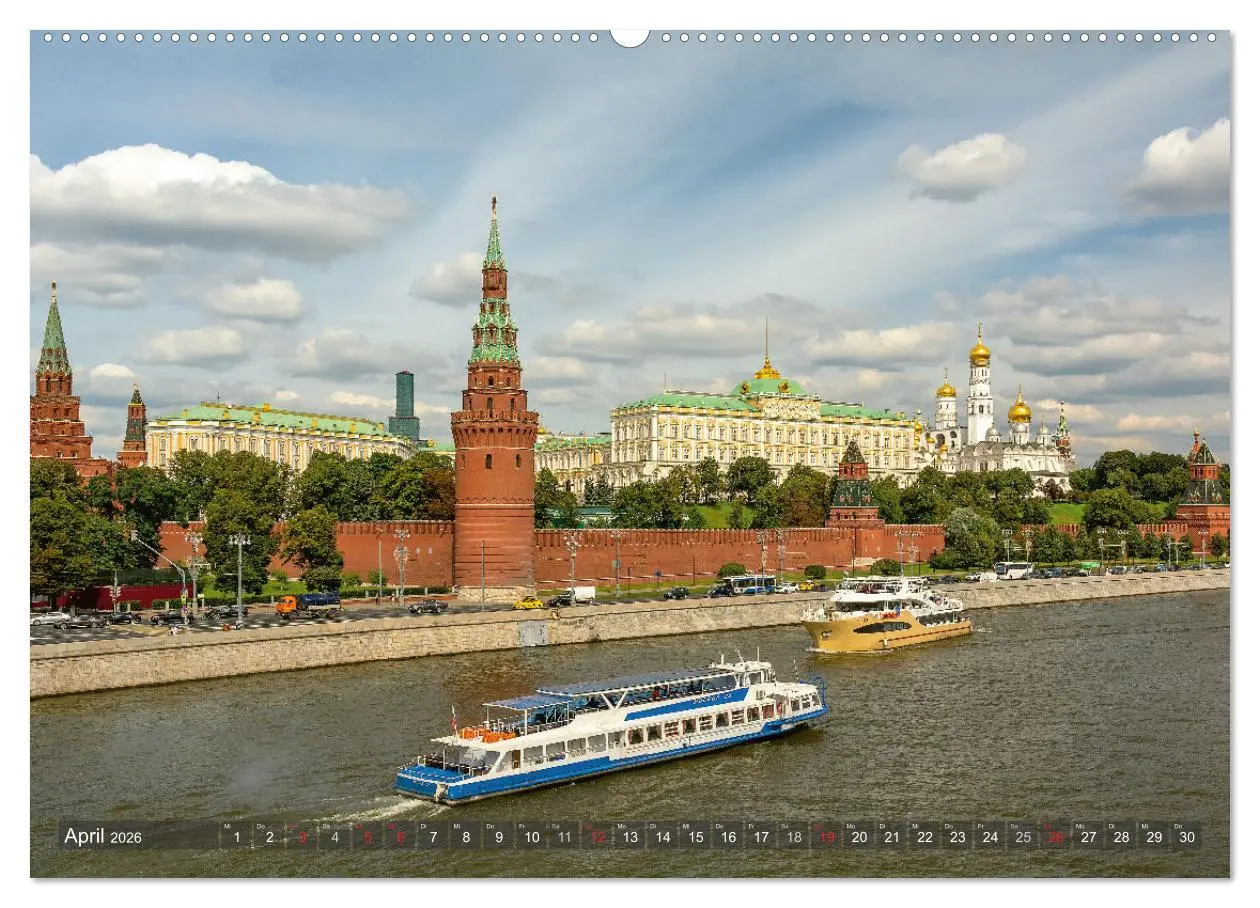 Bild: 9783457868430 | Moskauer Perspektiven (Wandkalender 2026 DIN A2 quer), CALVENDO...