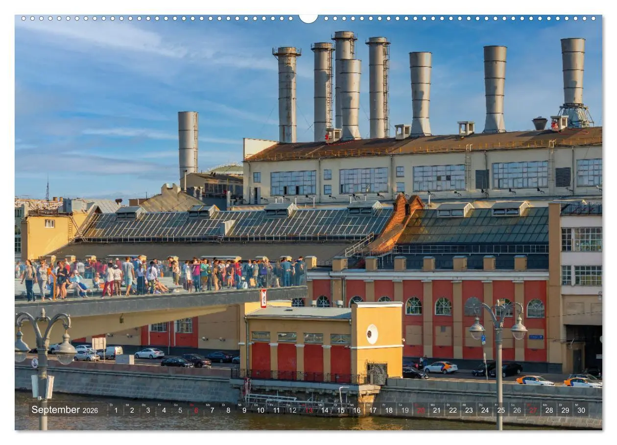 Bild: 9783457868430 | Moskauer Perspektiven (Wandkalender 2026 DIN A2 quer), CALVENDO...