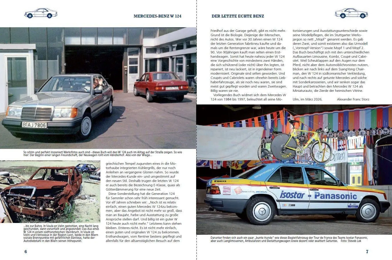 Bild: 9783613048430 | Mercedes-Benz W 124 | Der letzte echte Benz | Alexander F. Storz
