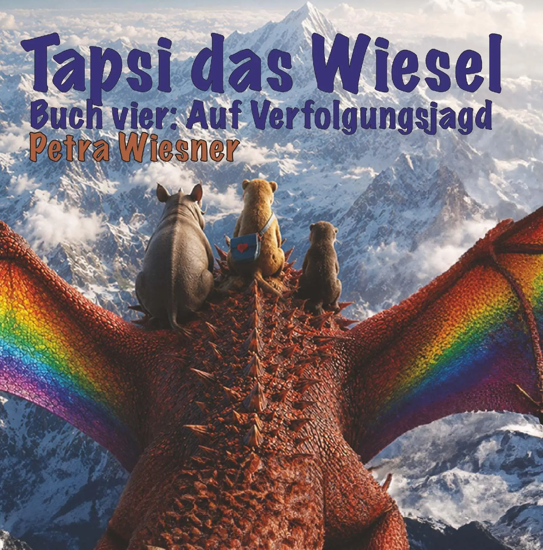 Tapsi das Wiesel auf Verfolgungsjagd