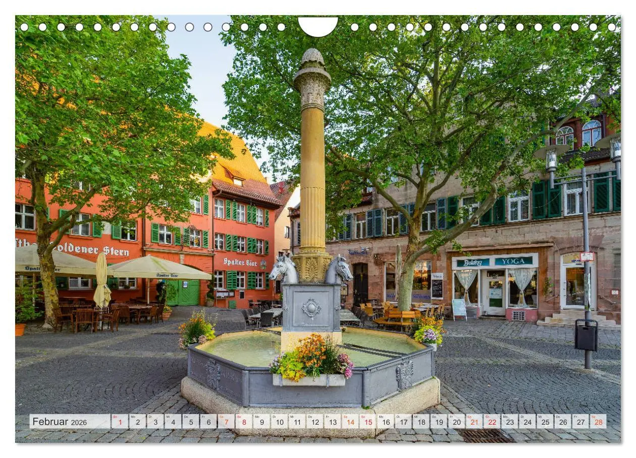 Bild: 9783457788530 | Schwabach Impressionen (Wandkalender 2026 DIN A4 quer), CALVENDO...