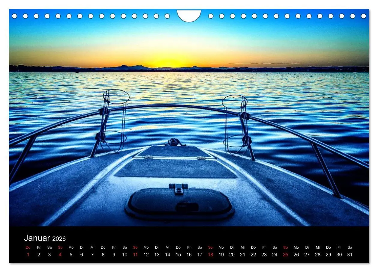 Bild: 9783516018530 | Bodensee-Schiffe und Boote (Wandkalender 2026 DIN A4 quer),...
