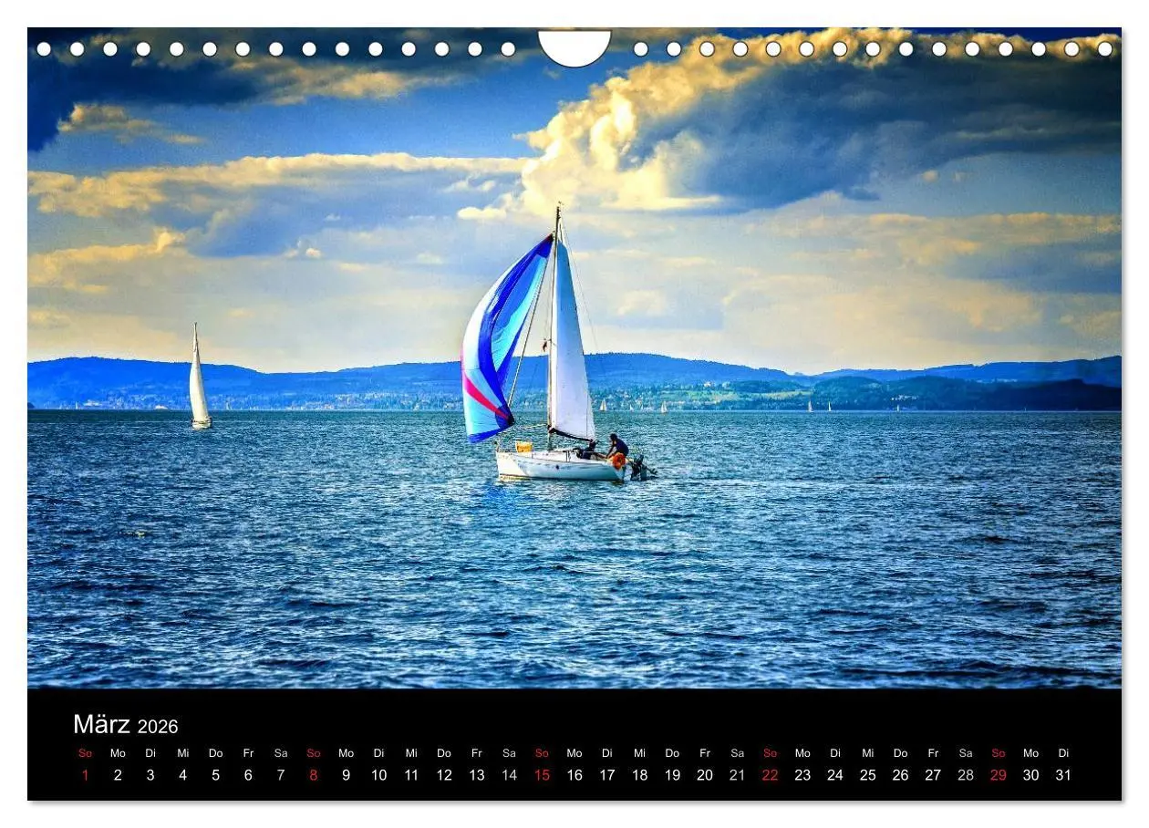 Bild: 9783516018530 | Bodensee-Schiffe und Boote (Wandkalender 2026 DIN A4 quer),...