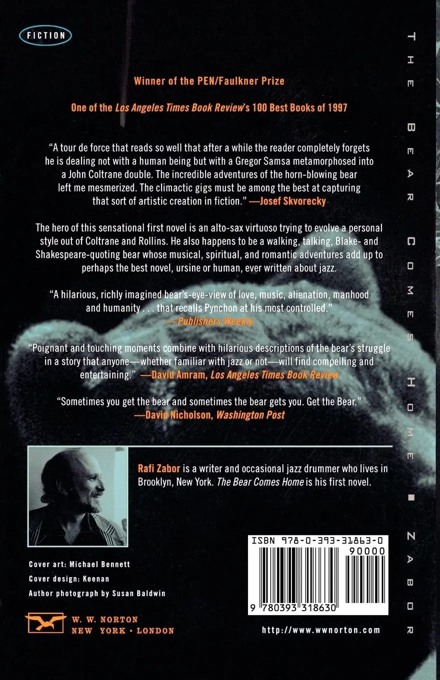 Rückseite: 9780393318630 | The Bear Comes Home | Rafi Zabor | Taschenbuch | Englisch | 1998