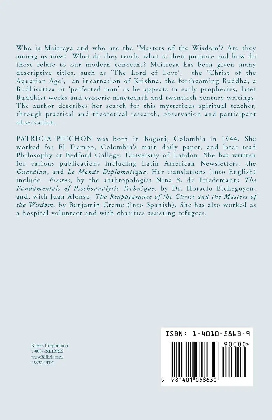 Rückseite: 9781401058630 | Searching for Maitreya | Patricia Pitchon | Taschenbuch | Englisch