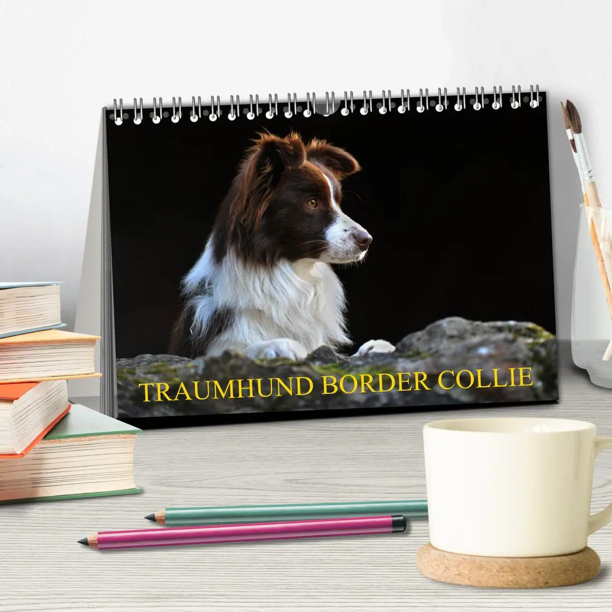 Bild: 9783457918630 | Traumhund Border Collie (Tischkalender 2026 DIN A5 quer), CALVENDO...