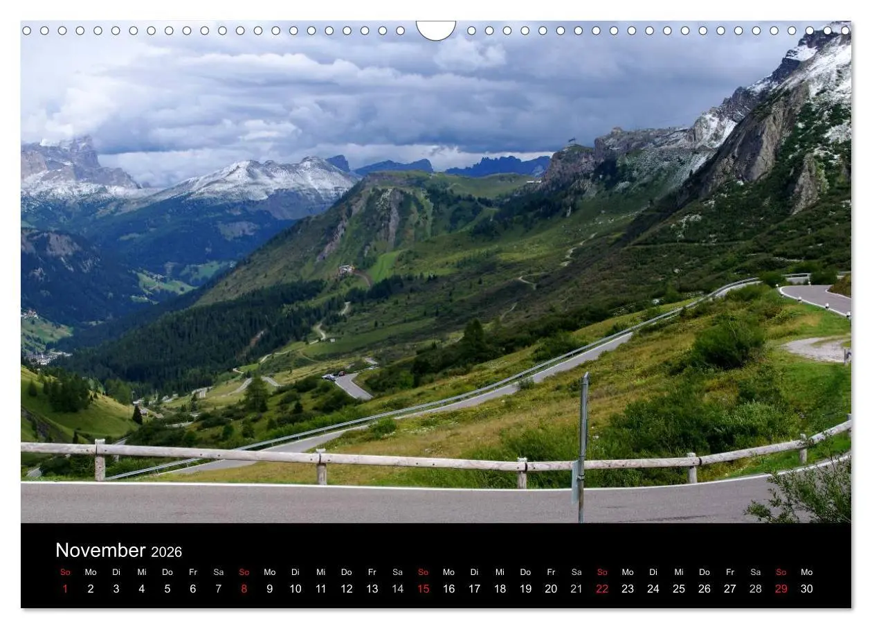Bild: 9783516178630 | Südtirol 2026 (Wandkalender 2026 DIN A3 quer), CALVENDO Monatskalender