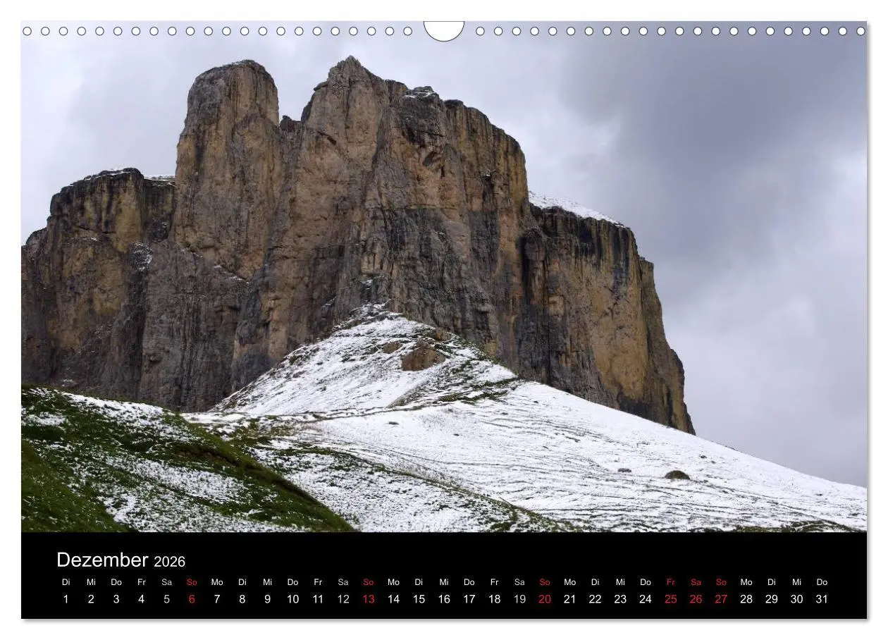 Bild: 9783516178630 | Südtirol 2026 (Wandkalender 2026 DIN A3 quer), CALVENDO Monatskalender