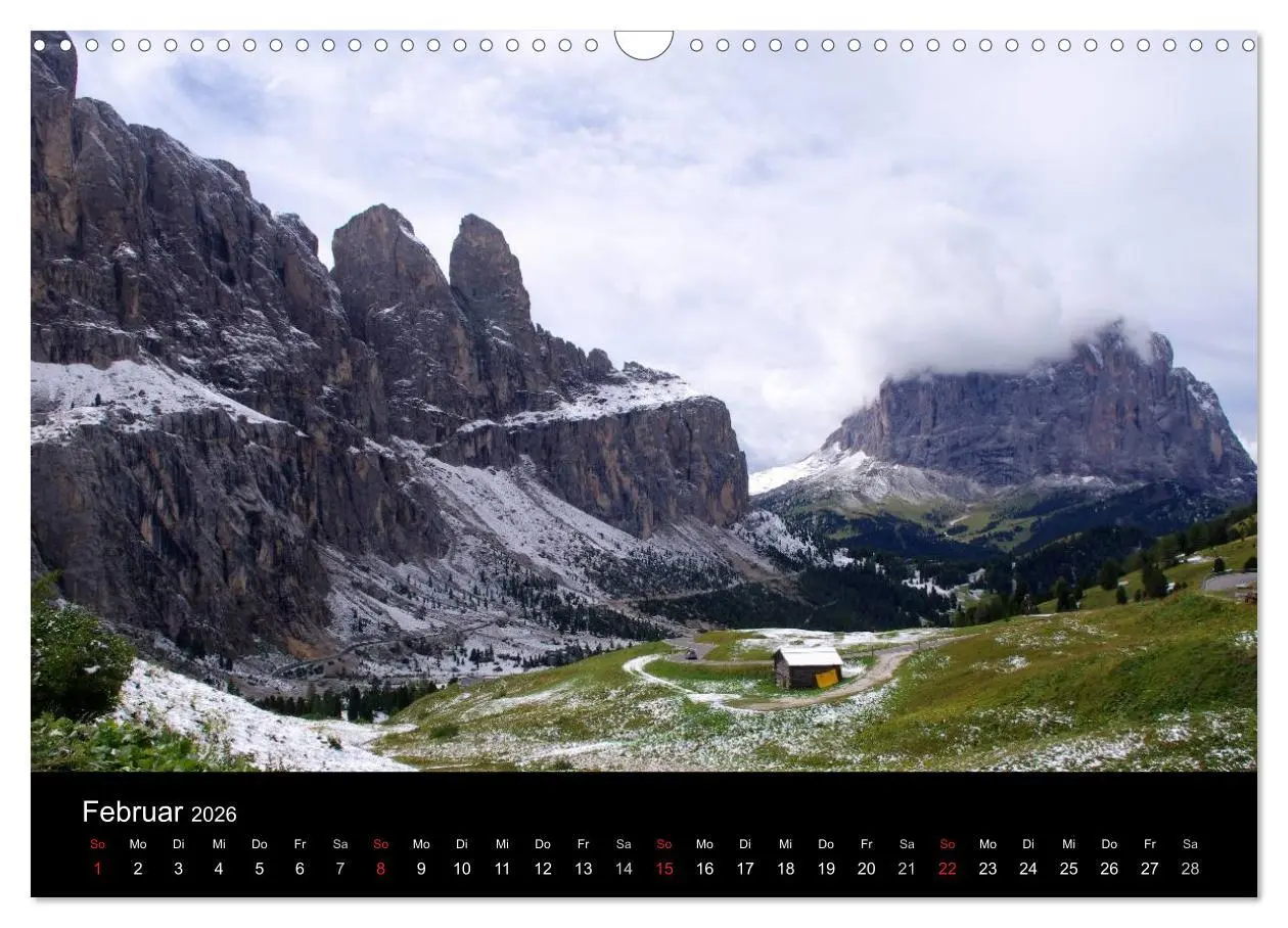 Bild: 9783516178630 | Südtirol 2026 (Wandkalender 2026 DIN A3 quer), CALVENDO Monatskalender