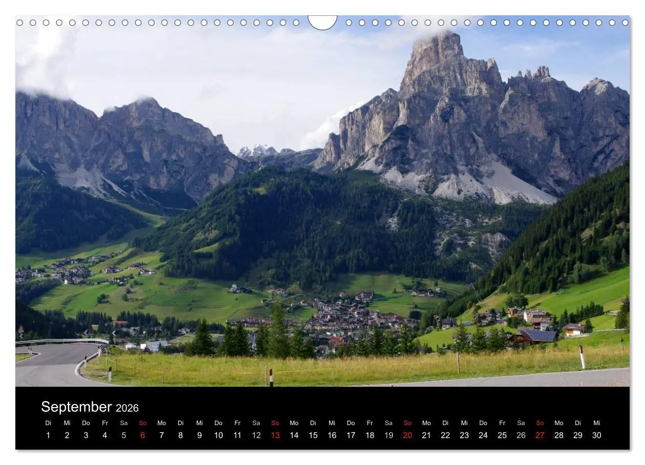 Bild: 9783516178630 | Südtirol 2026 (Wandkalender 2026 DIN A3 quer), CALVENDO Monatskalender