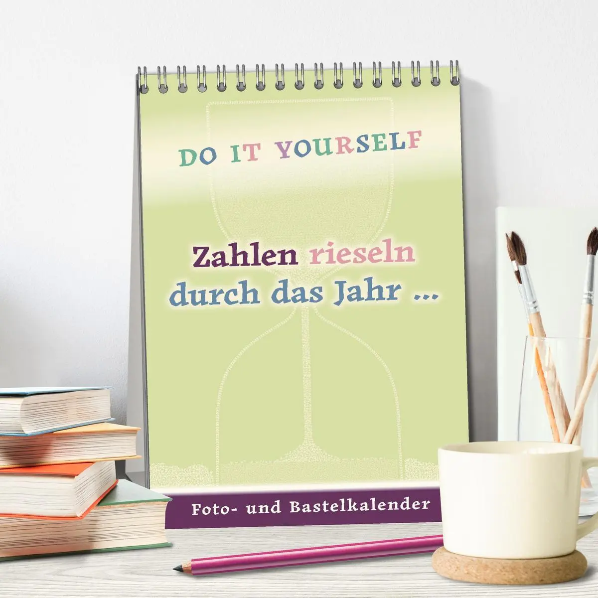 Bild: 9783516248630 | Zahlen rieseln durch das Jahr ... (Tischkalender 2026 DIN A5 hoch),...