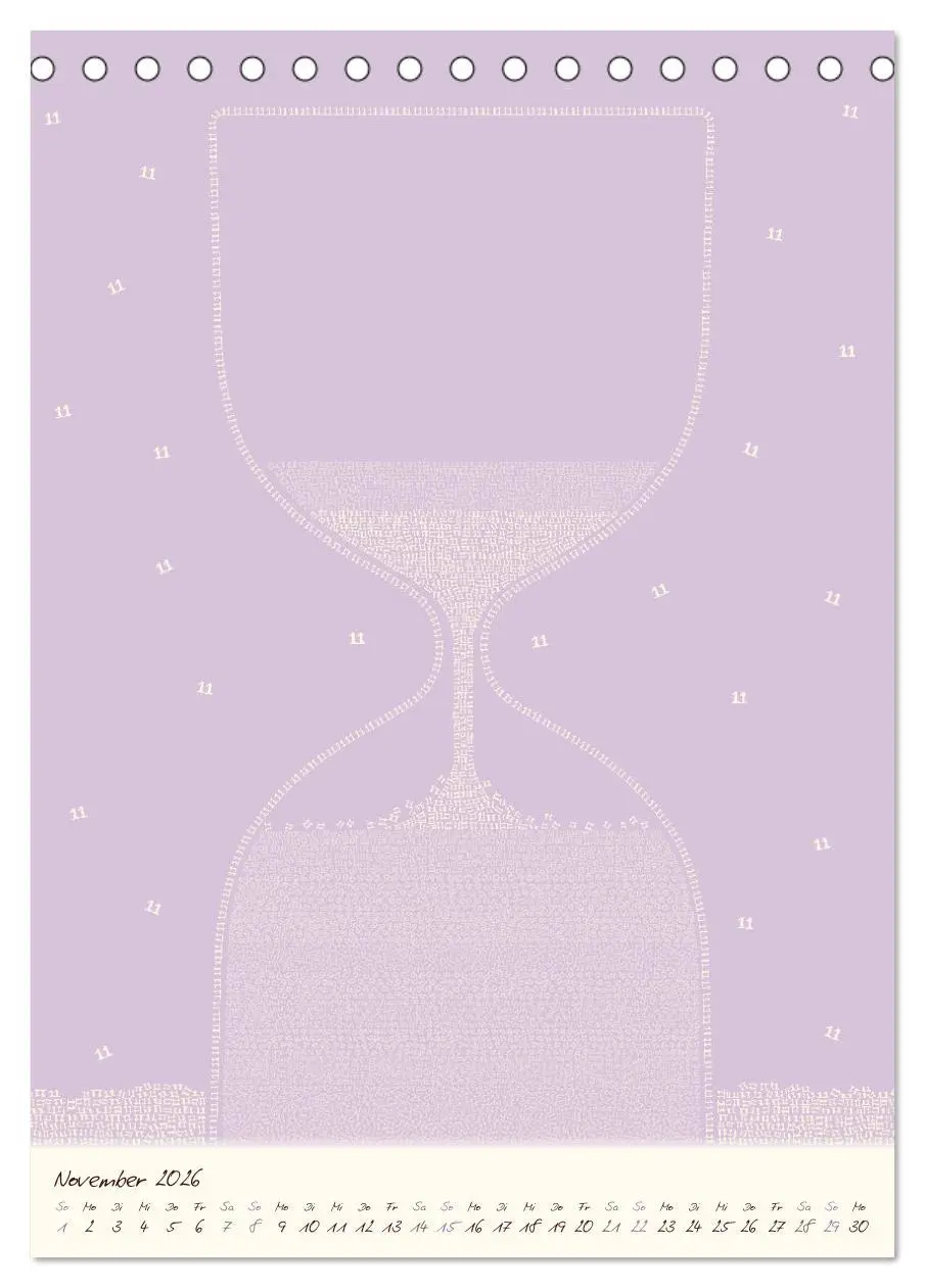 Bild: 9783516248630 | Zahlen rieseln durch das Jahr ... (Tischkalender 2026 DIN A5 hoch),...