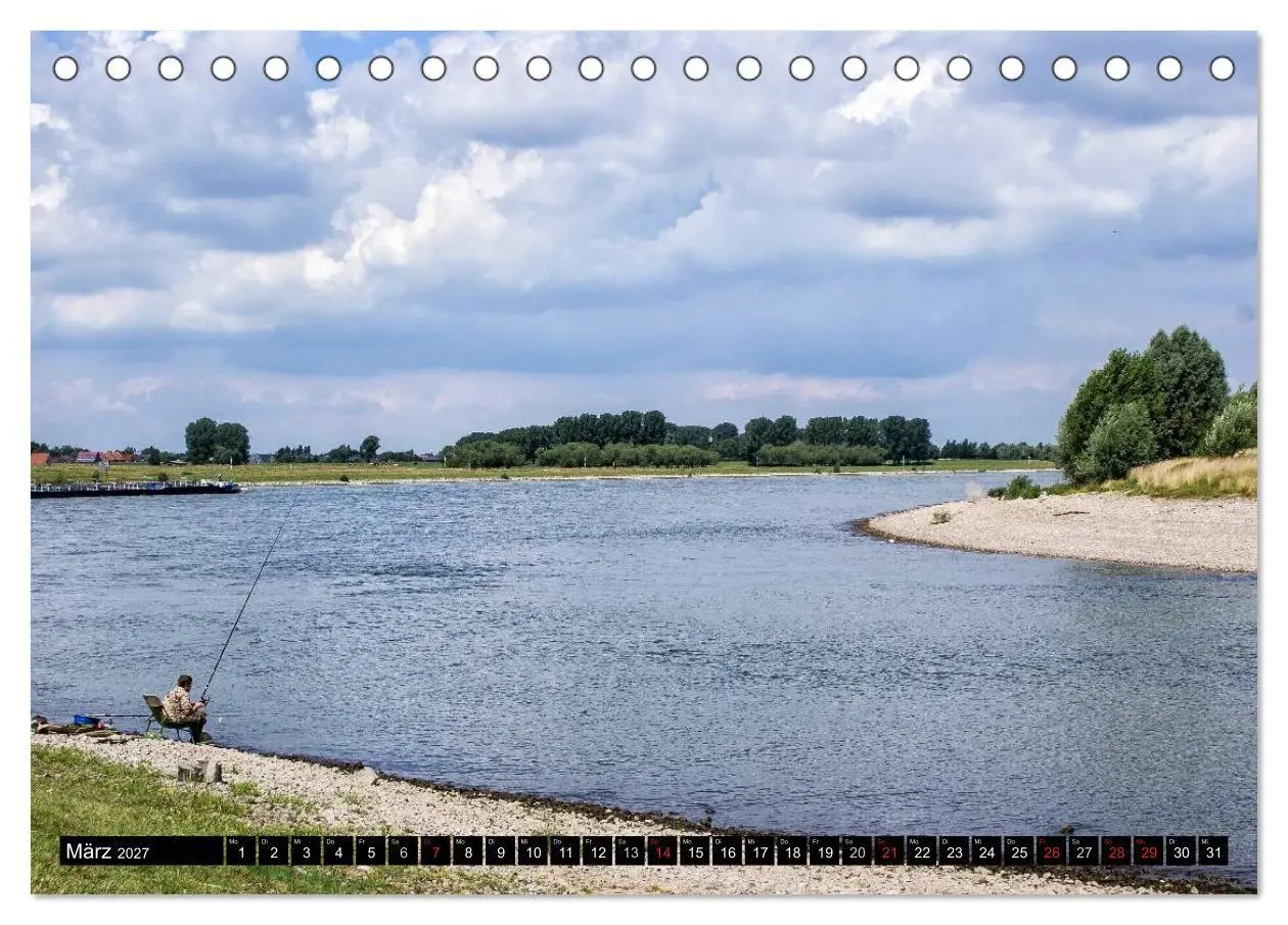 Bild: 9783569888630 | Malerischer Niederrhein (Tischkalender 2027 DIN A5 quer), CALVENDO...