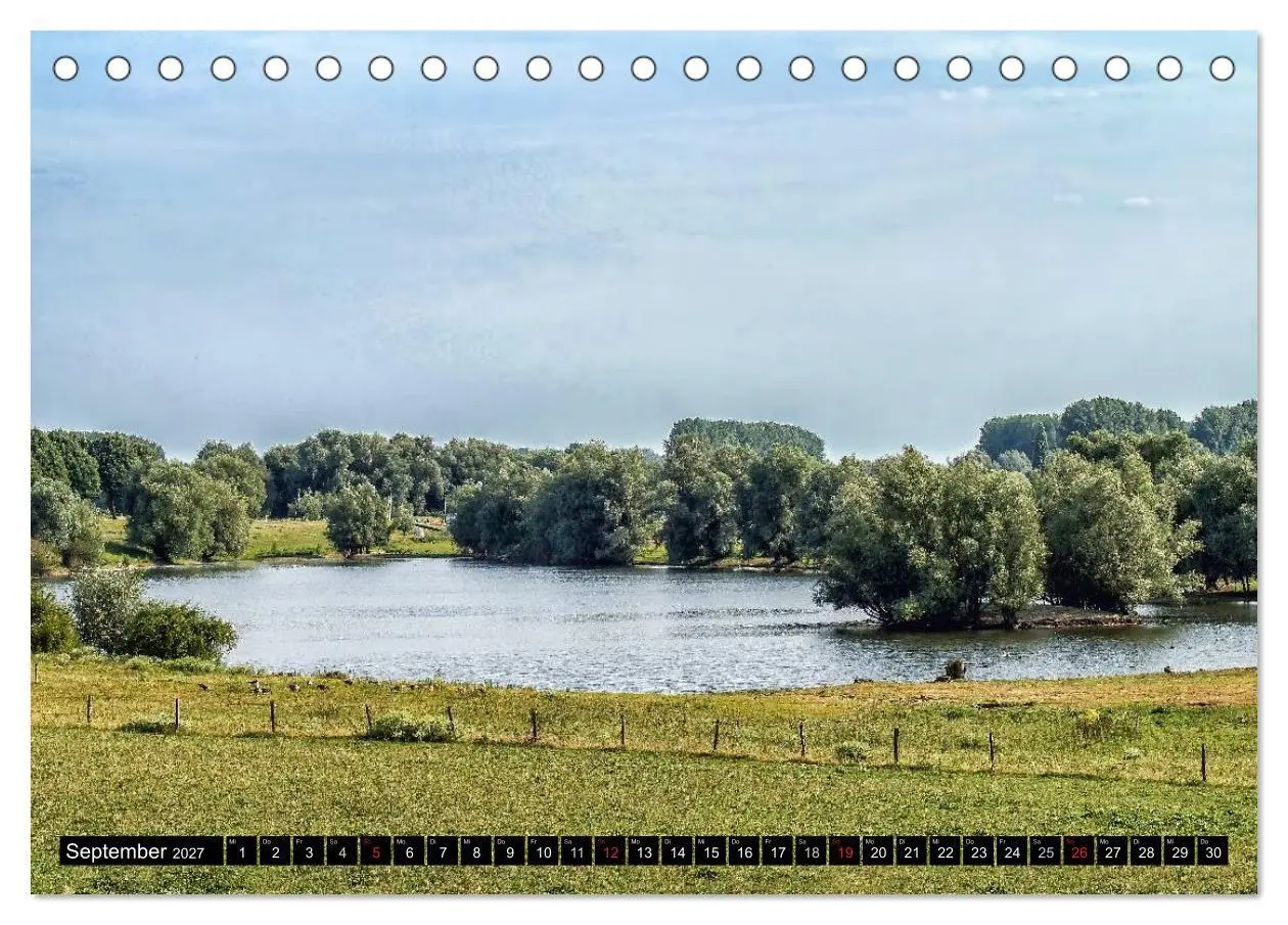 Bild: 9783569888630 | Malerischer Niederrhein (Tischkalender 2027 DIN A5 quer), CALVENDO...