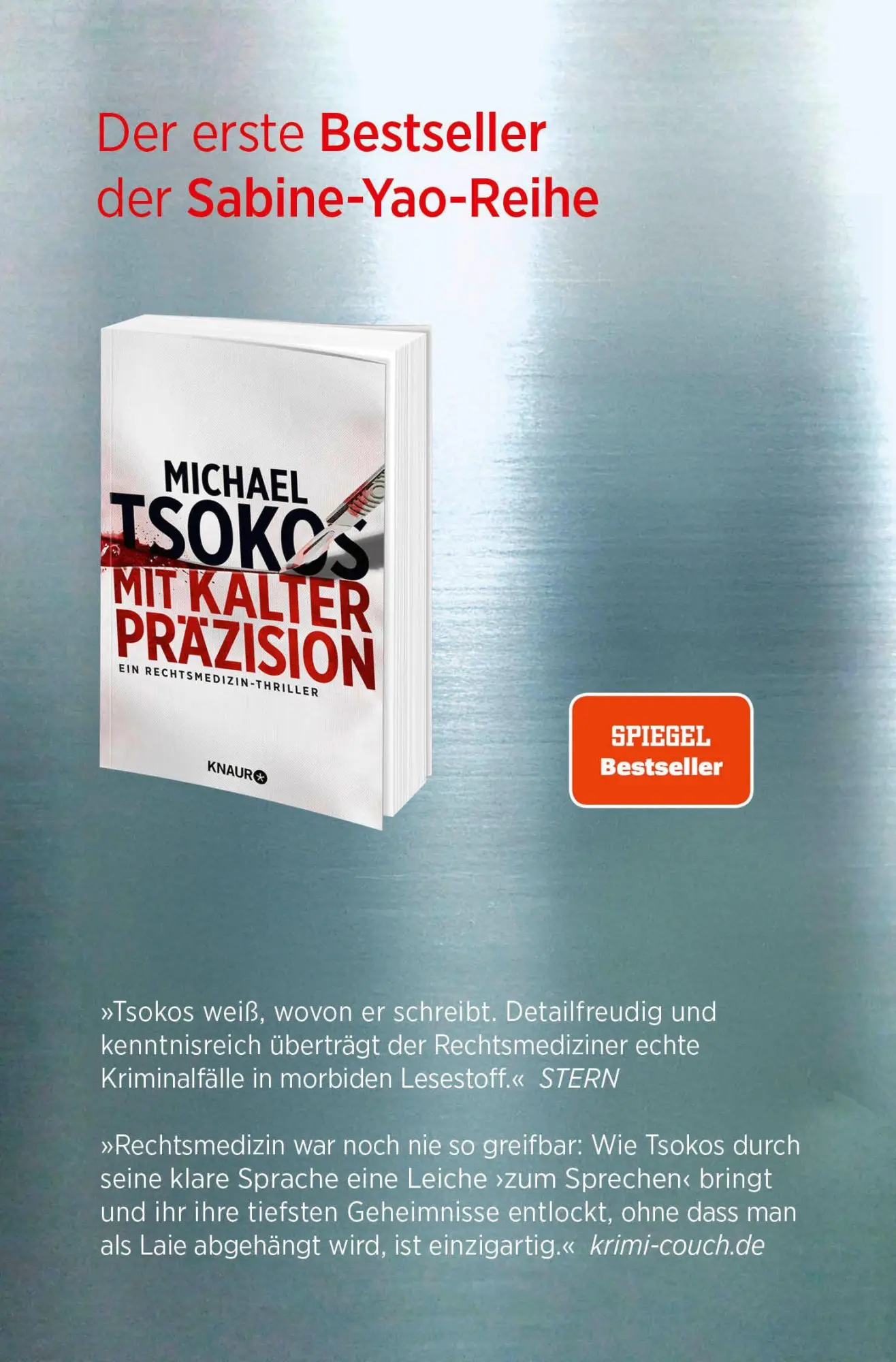 Bild: 9783426528730 | Mit kaltem Kalkül | Ein Rechtsmedizin-Thriller SPIEGEL Bestseller