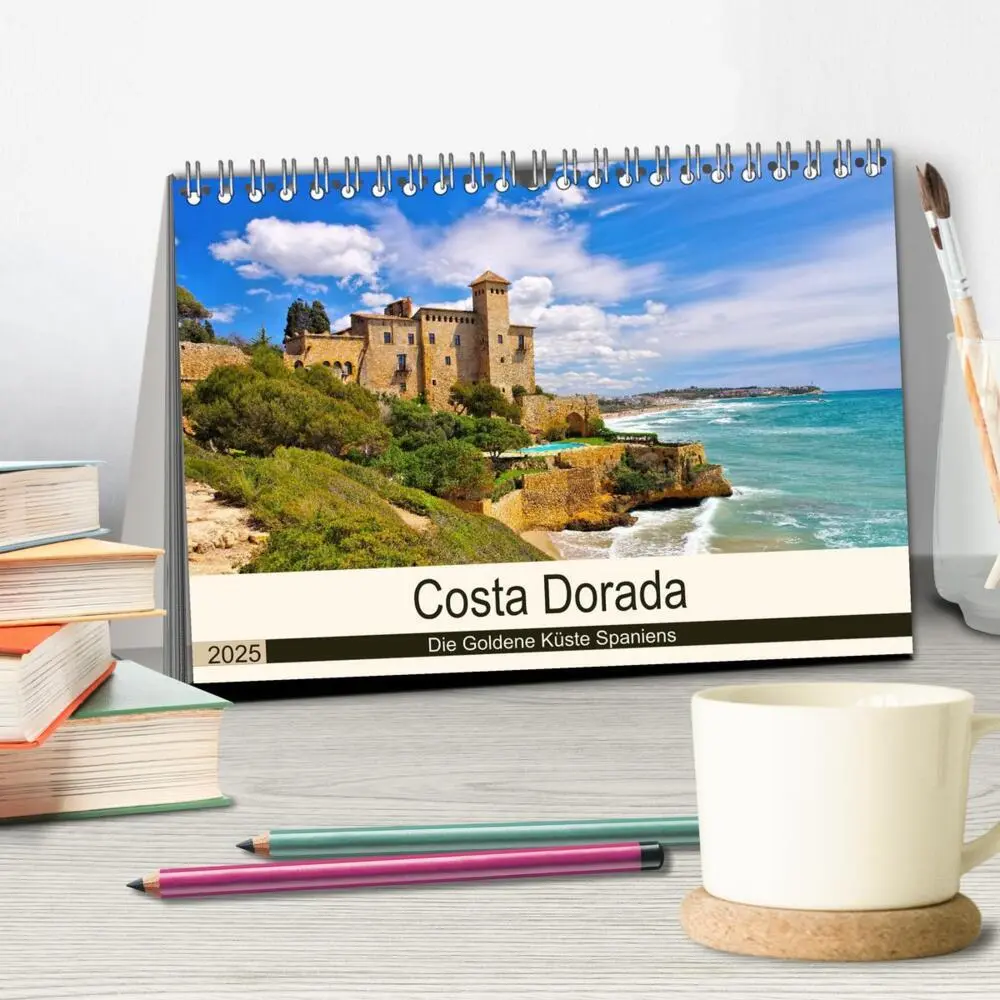 Bild: 9783435298730 | Costa Dorada - Die Goldene Küste Spaniens (Tischkalender 2025 DIN...