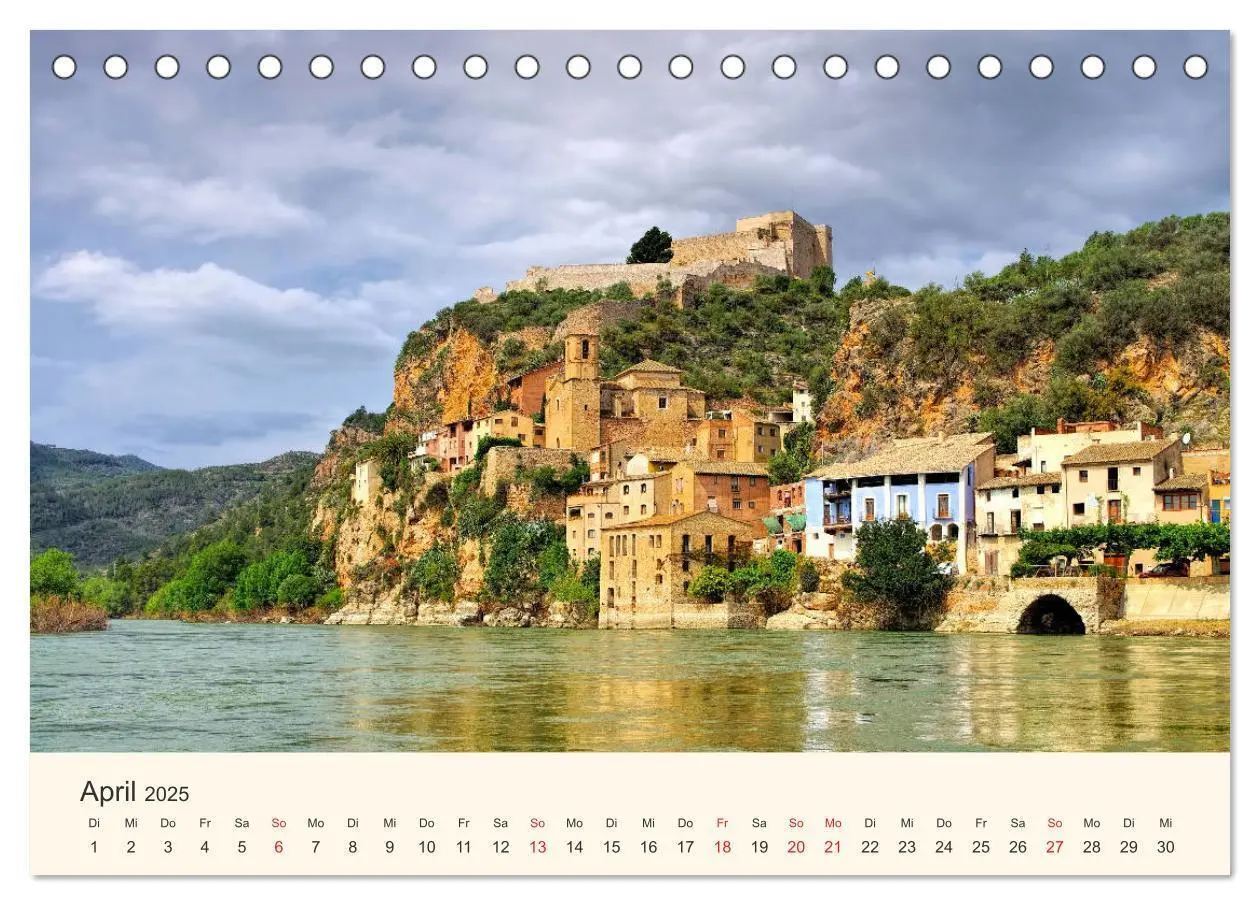 Bild: 9783435298730 | Costa Dorada - Die Goldene Küste Spaniens (Tischkalender 2025 DIN...