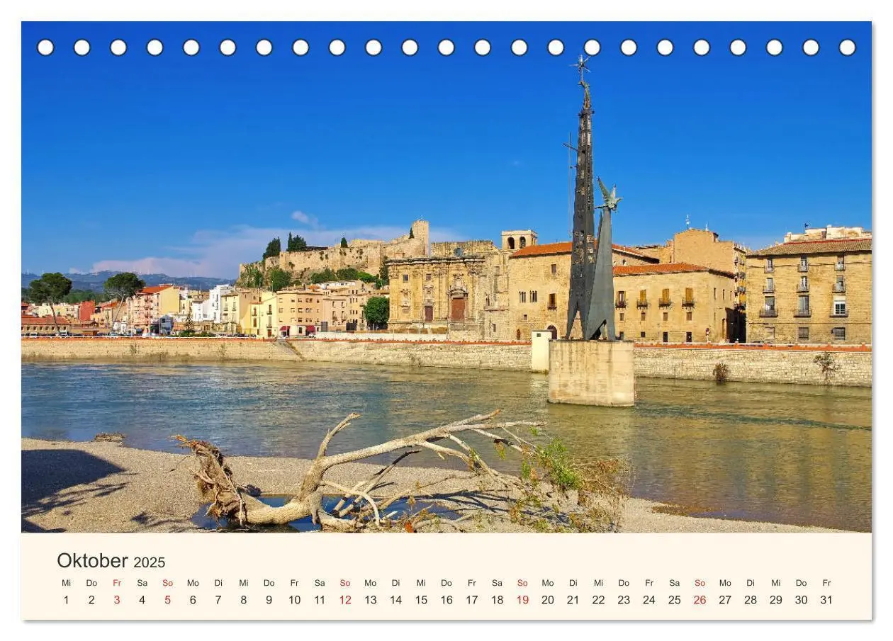 Bild: 9783435298730 | Costa Dorada - Die Goldene Küste Spaniens (Tischkalender 2025 DIN...