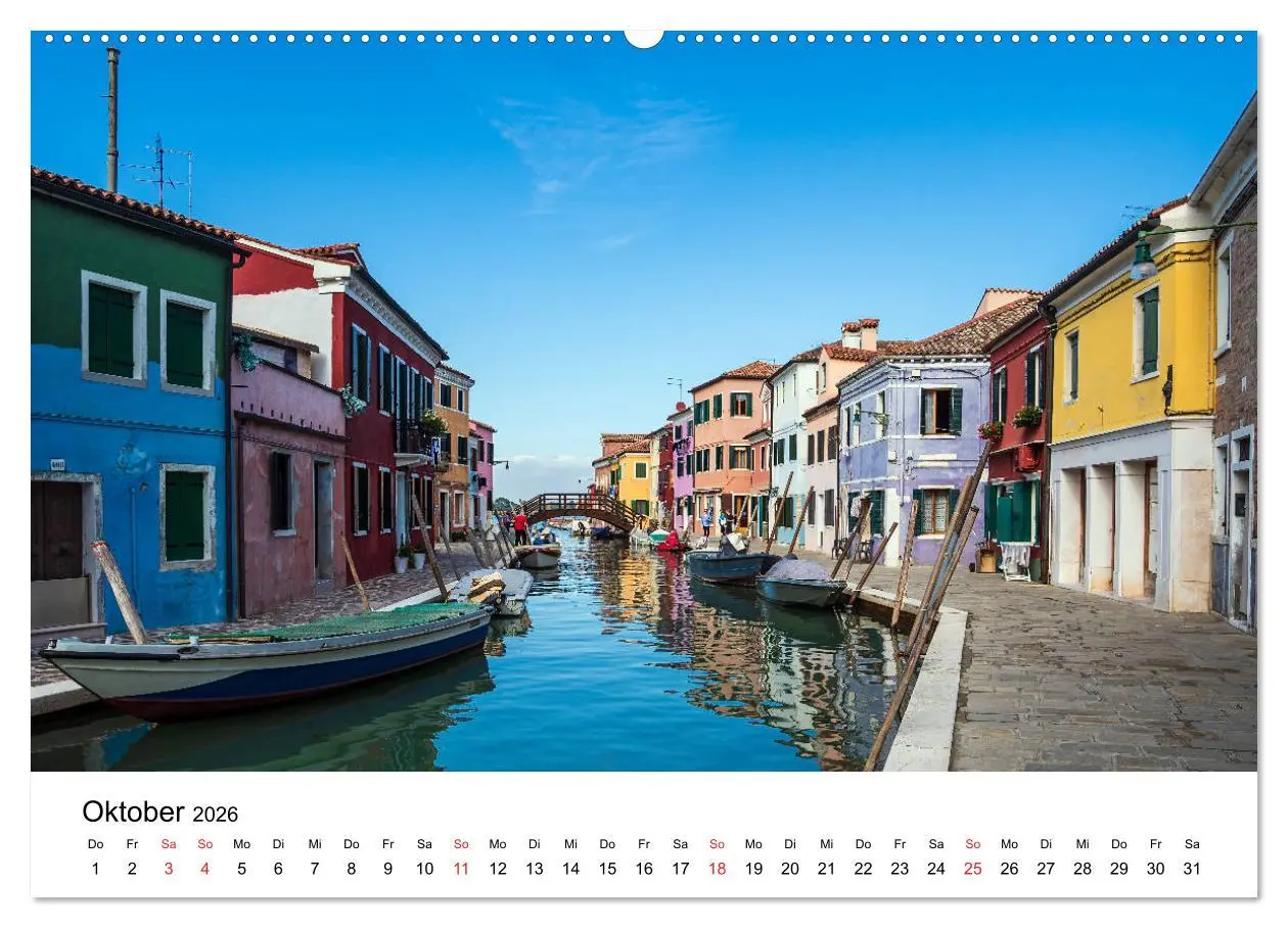 Bild: 9783457698730 | Unterwegs in Venedig (Wandkalender 2026 DIN A2 quer), CALVENDO...