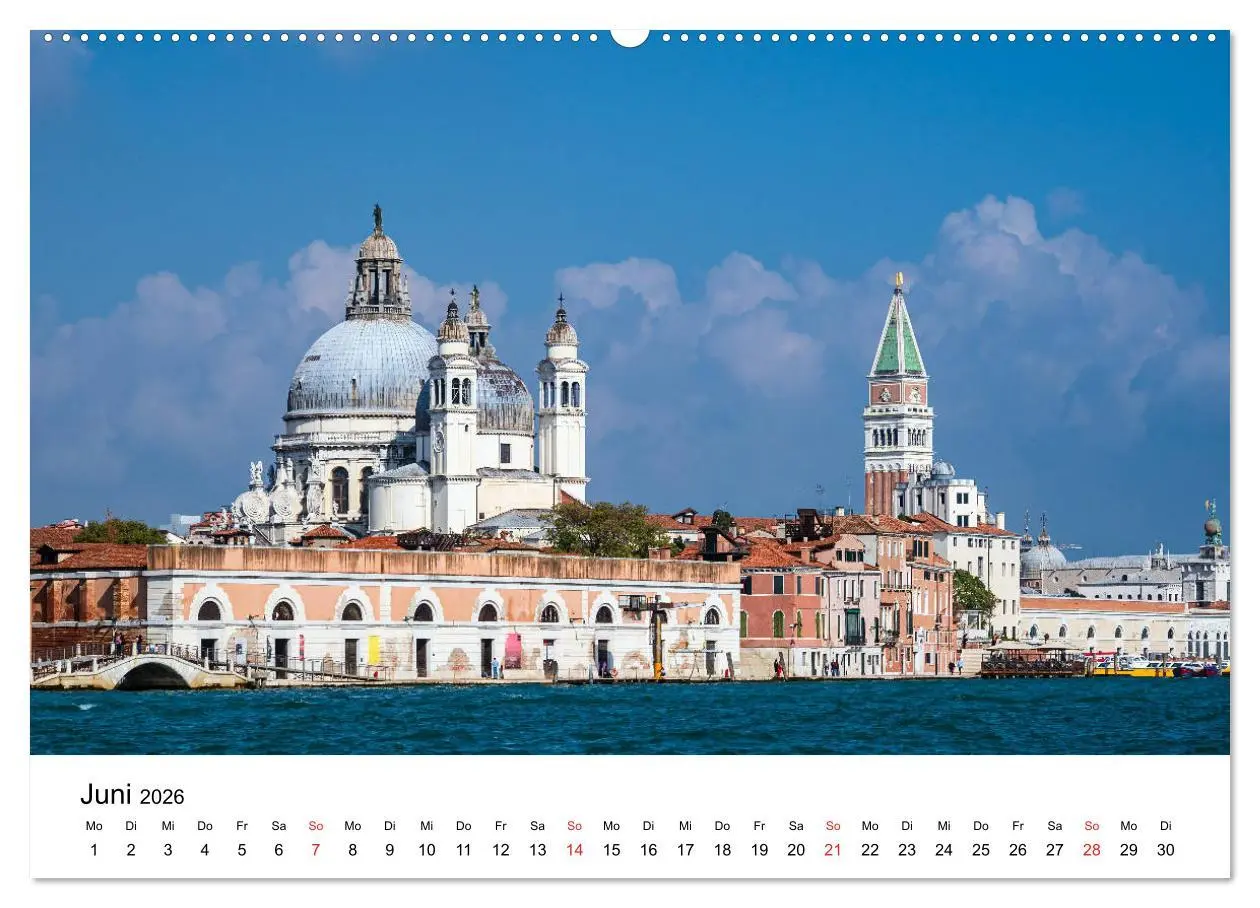 Bild: 9783457698730 | Unterwegs in Venedig (Wandkalender 2026 DIN A2 quer), CALVENDO...