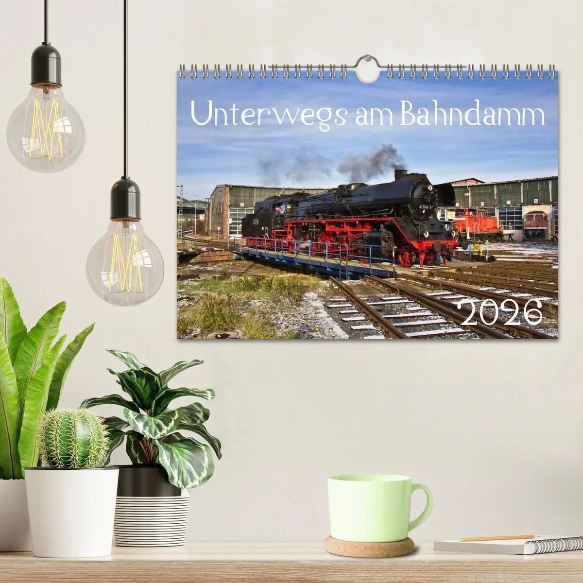 Bild: 9783516168730 | Unterwegs am Bahndamm (Wandkalender 2026 DIN A4 quer), CALVENDO...