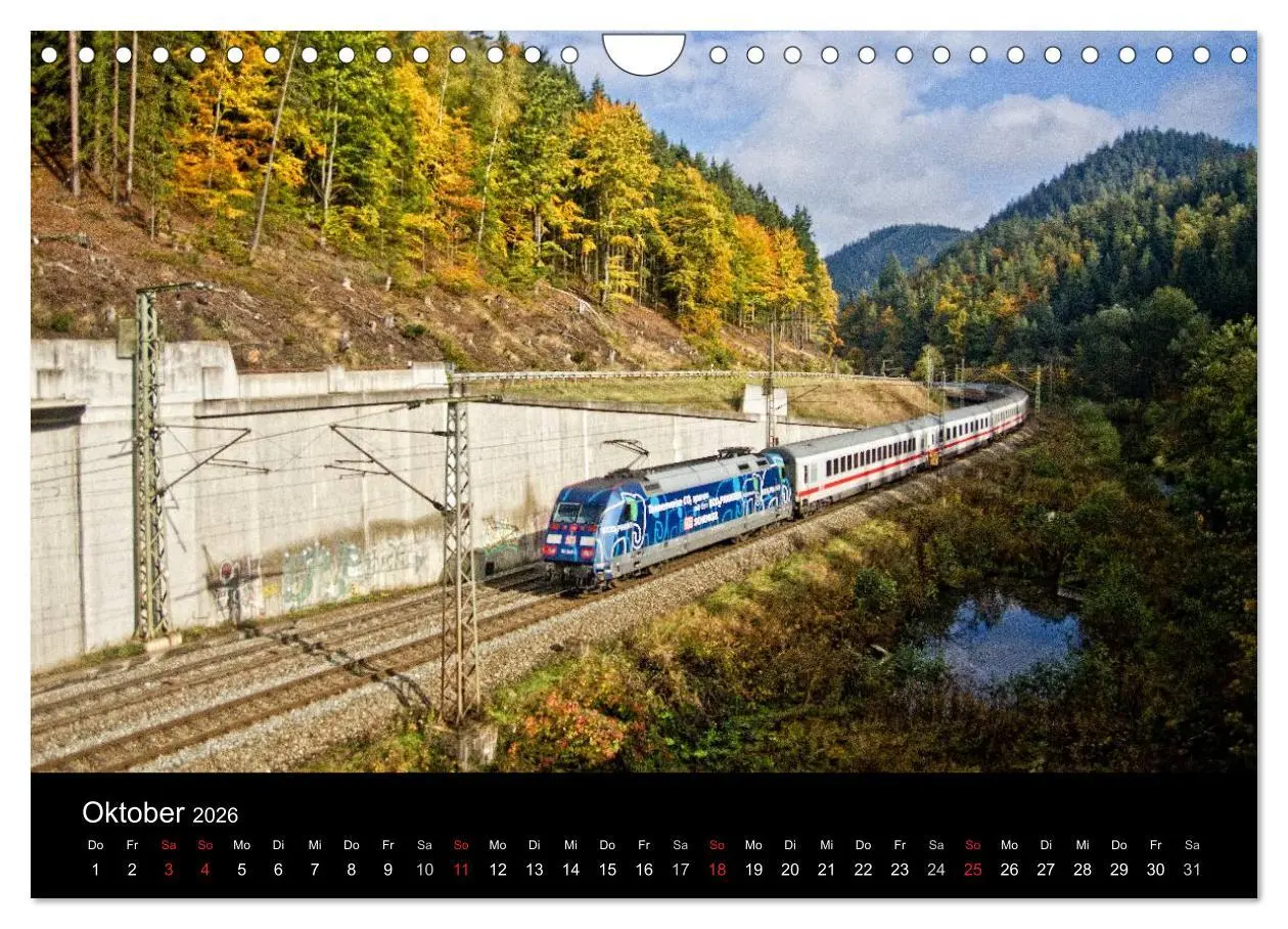 Bild: 9783516168730 | Unterwegs am Bahndamm (Wandkalender 2026 DIN A4 quer), CALVENDO...