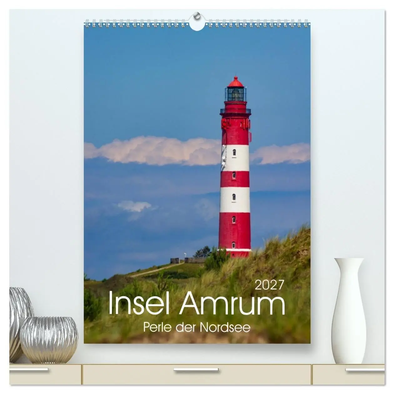 Cover: 9783594218730 | Insel Amrum (hochwertiger Premium Wandkalender 2027 DIN A2 hoch),...