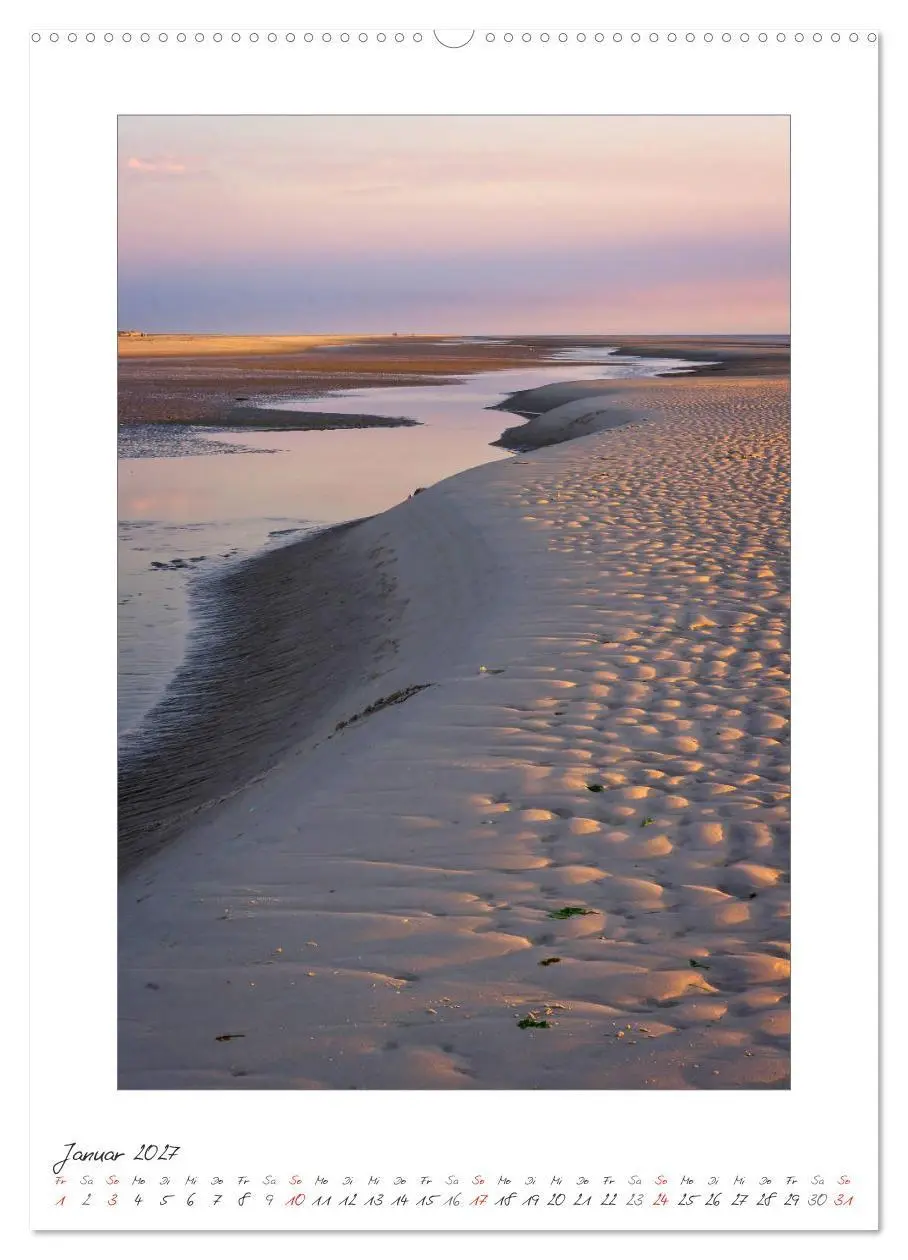 Bild: 9783594218730 | Insel Amrum (hochwertiger Premium Wandkalender 2027 DIN A2 hoch),...