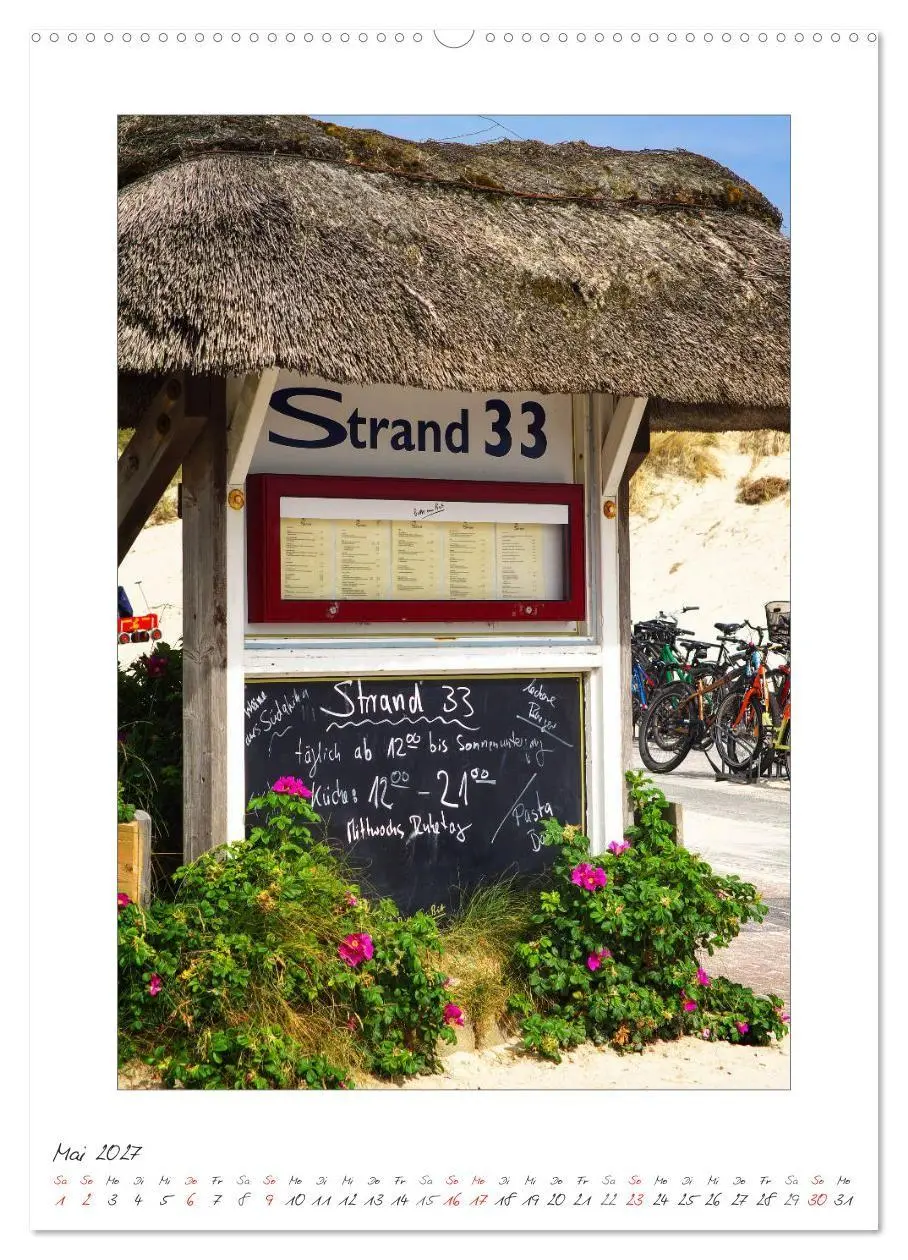 Bild: 9783594218730 | Insel Amrum (hochwertiger Premium Wandkalender 2027 DIN A2 hoch),...