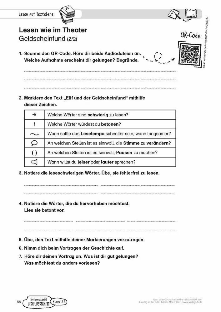 Bild: 9783834648730 | Fördermaterial Leseflüssigkeit - Klasse 3 - 5 | Meike Kaiser | 88 S.