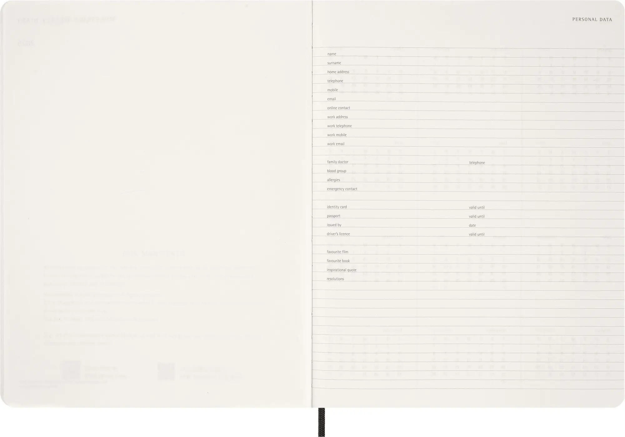 Bild: 8056999278830 | Moleskine 15 Monate Essential Wochenkalender 2026/2027, 1 Wo = 2...