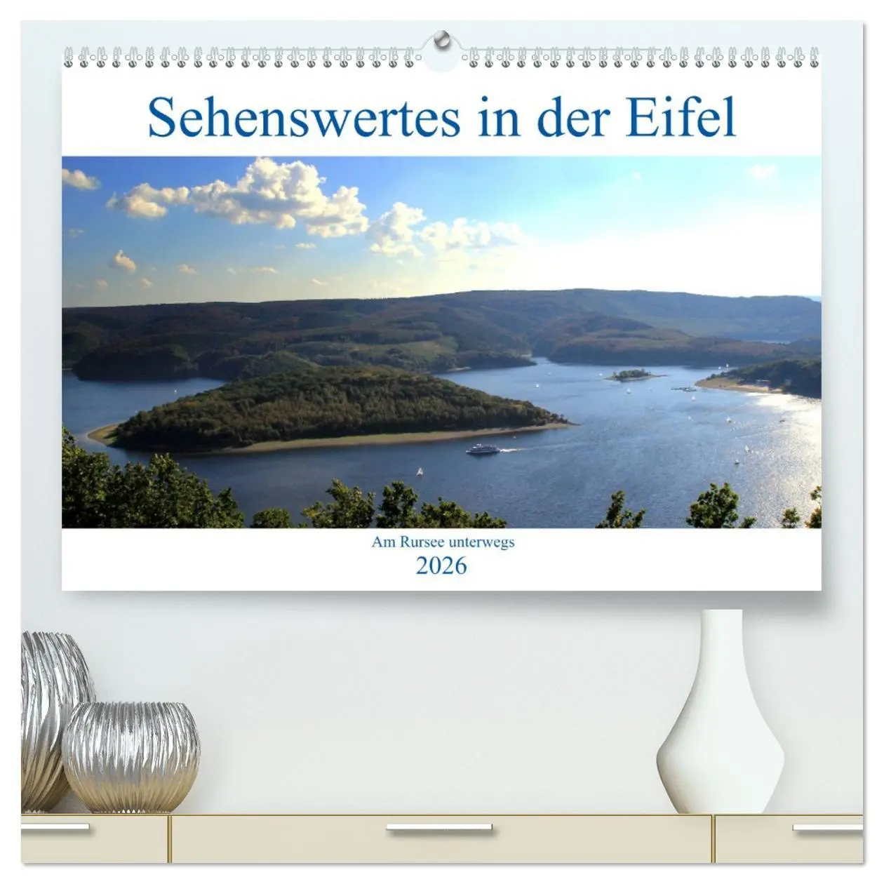 Cover: 9783457758830 | Sehenswertes in der Eifel - Am Rursee unterwegs (hochwertiger...