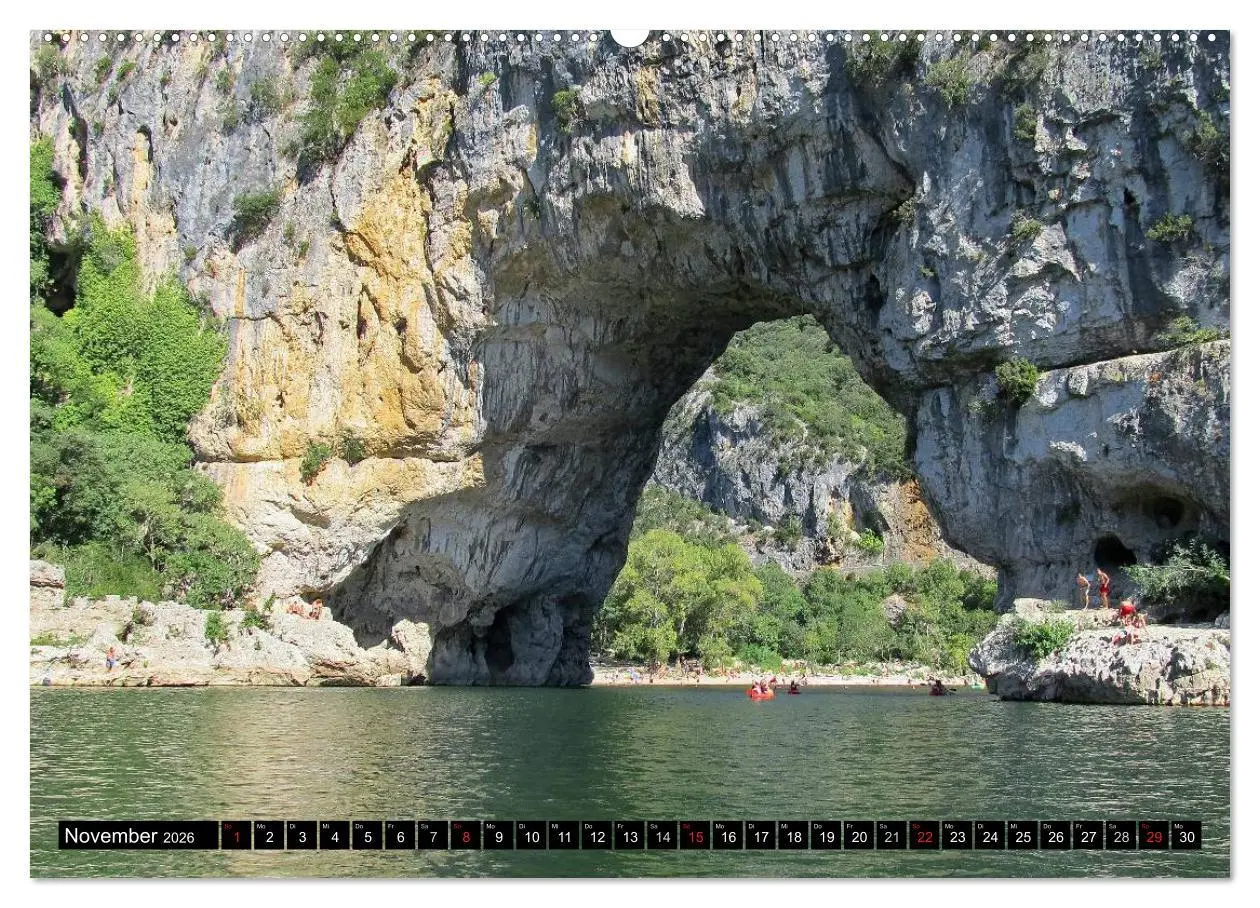 Bild: 9783457998830 | Ardèche, Grand Canyon Europas (Wandkalender 2026 DIN A2 quer),...