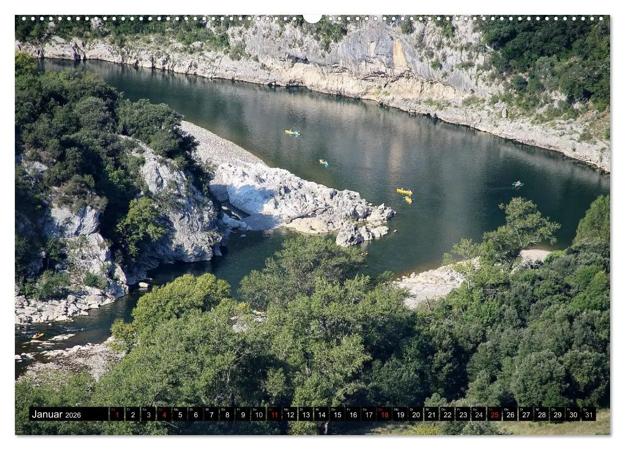 Bild: 9783457998830 | Ardèche, Grand Canyon Europas (Wandkalender 2026 DIN A2 quer),...