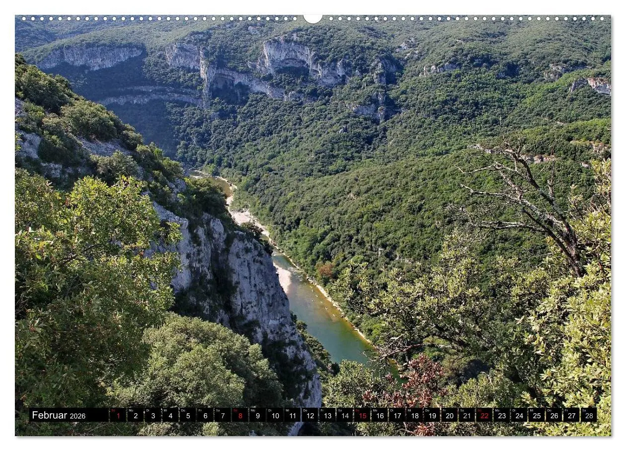 Bild: 9783457998830 | Ardèche, Grand Canyon Europas (Wandkalender 2026 DIN A2 quer),...