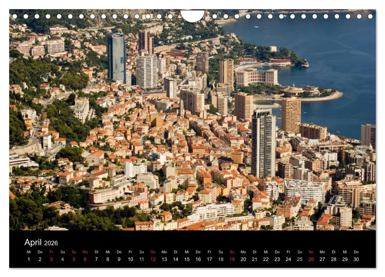 Bild: 9783516088830 | Faszination Monaco (Wandkalender 2026 DIN A4 quer), CALVENDO...