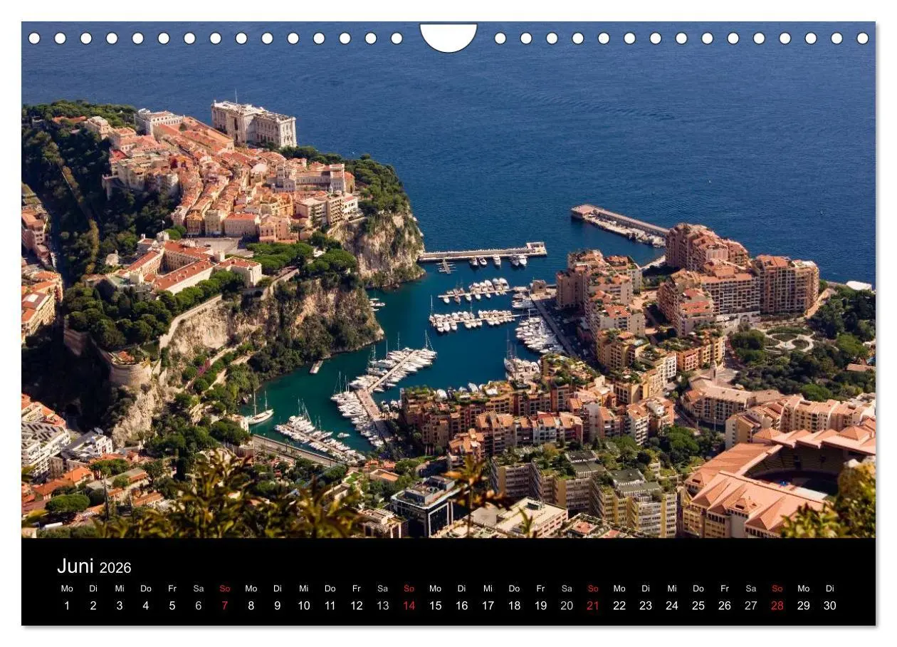 Bild: 9783516088830 | Faszination Monaco (Wandkalender 2026 DIN A4 quer), CALVENDO...