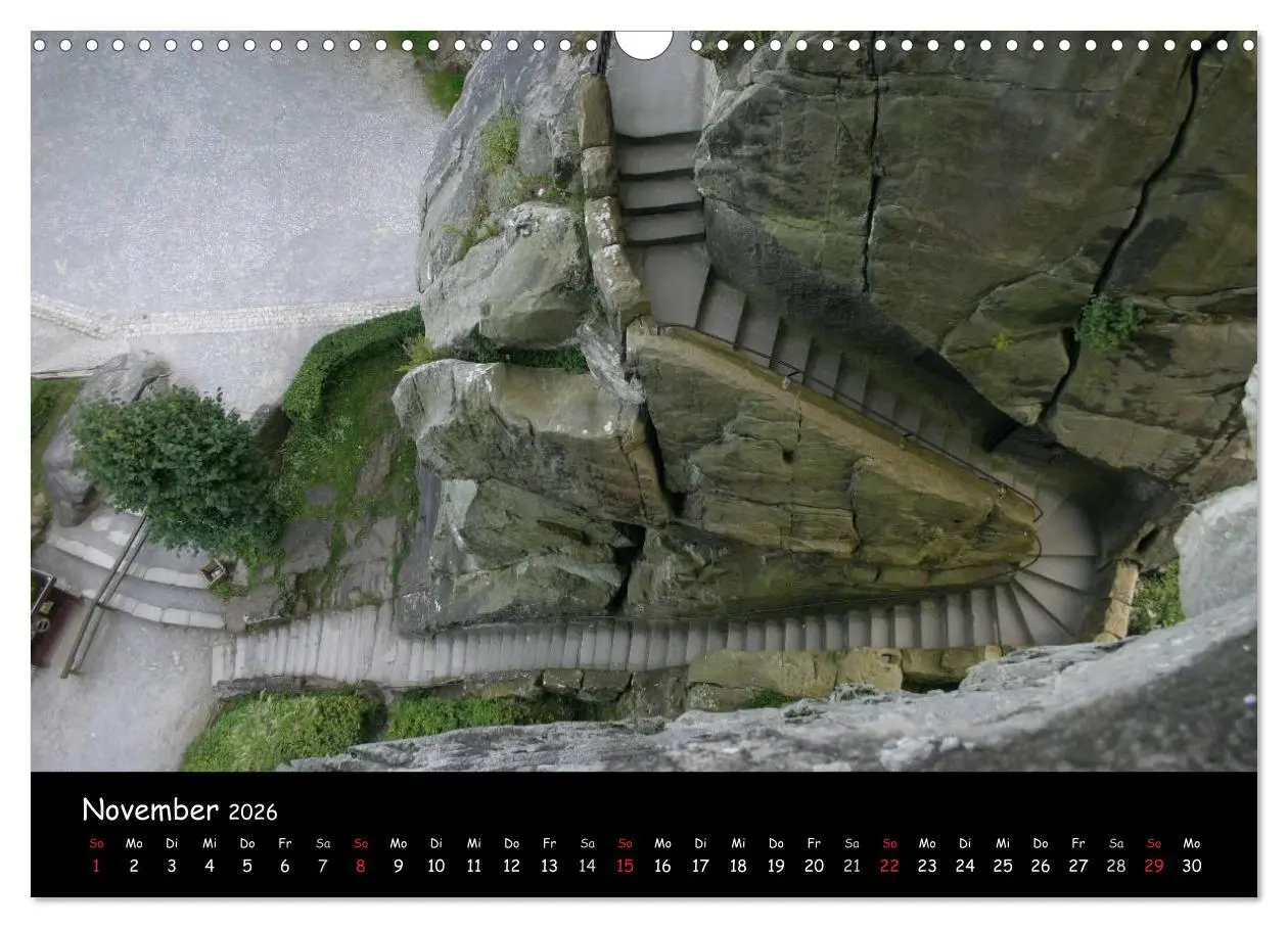 Bild: 9783516228830 | Die Externsteine (Wandkalender 2026 DIN A3 quer), CALVENDO...