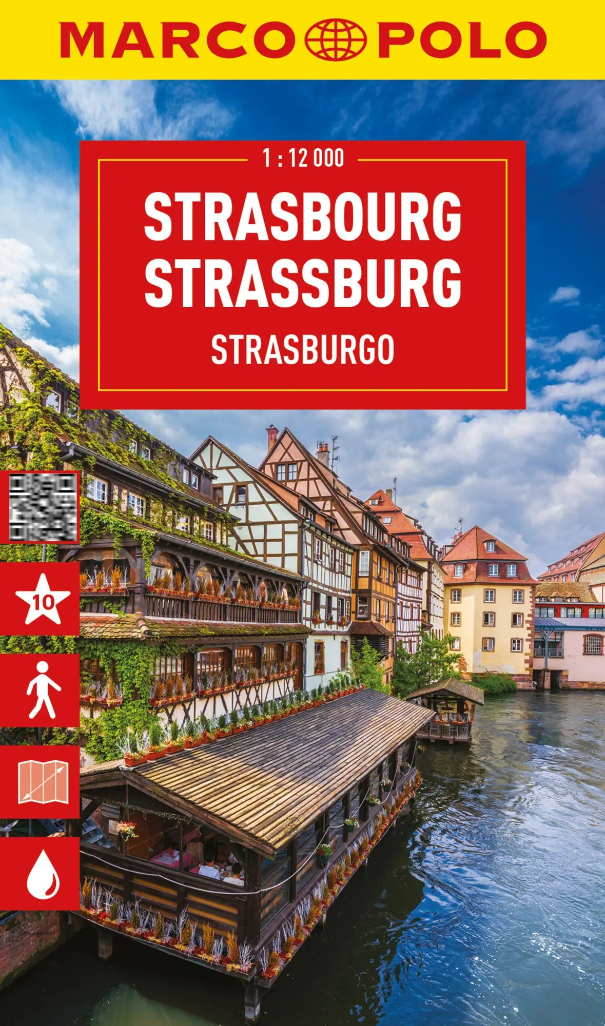 Cover: 9783575018830 | MARCO POLO Cityplan Straßburg 1:12.000 | Marco Polo Verlag | Deutsch