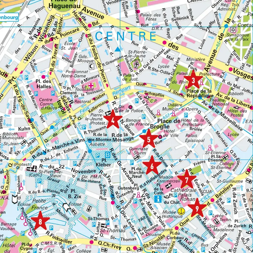 Bild: 9783575018830 | MARCO POLO Cityplan Straßburg 1:12.000 | Marco Polo Verlag | Deutsch