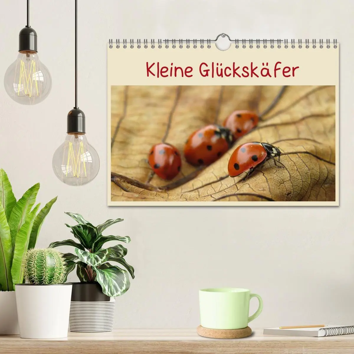 Bild: 9783594138830 | Kleine Glückskäfer (Wandkalender 2027 DIN A4 quer), CALVENDO...