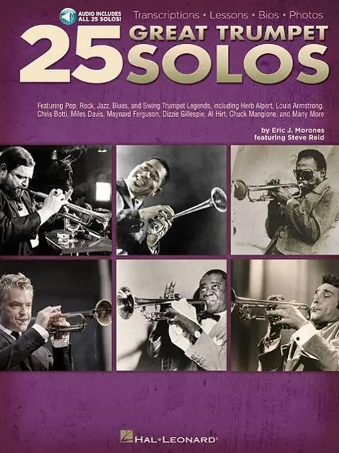 Cover: 9781480308930 | 25 Great Trumpet Solos | Eric J Morones | Taschenbuch | 1 Taschenbuch