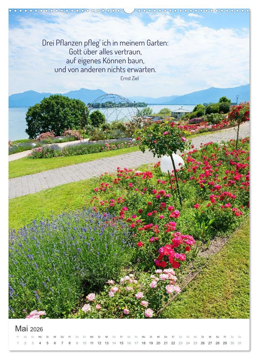 Bild: 9783457298930 | Christliche Natur-Poster 2026 (Wandkalender 2026 DIN A2 hoch),...