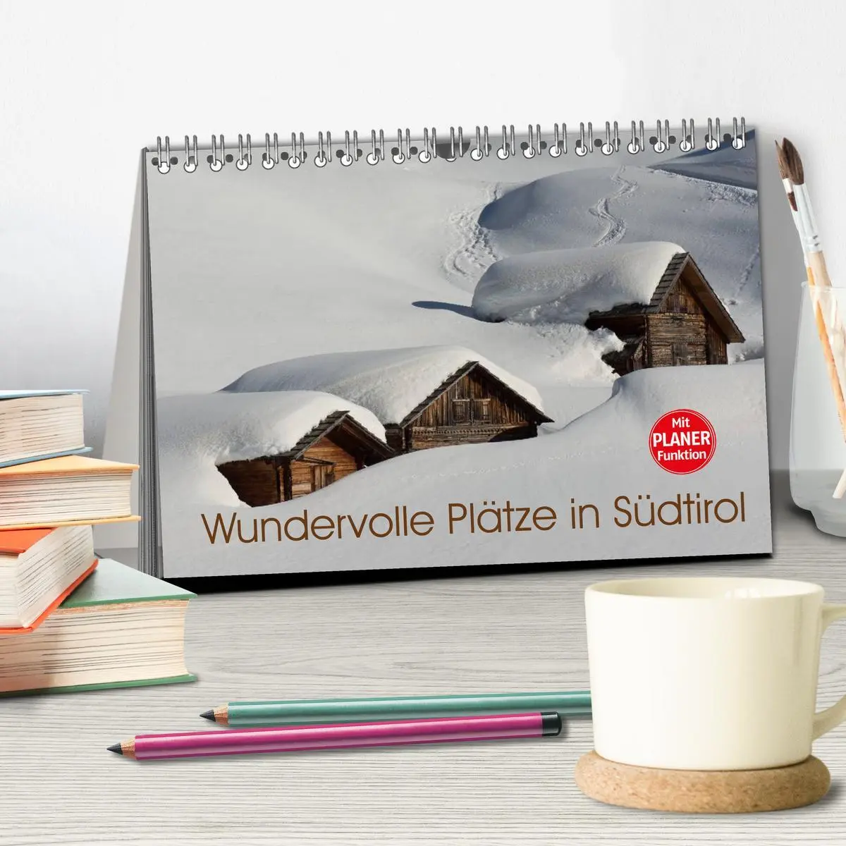 Bild: 9783457988930 | Wundervolle Plätze in Südtirol (Tischkalender 2026 DIN A5 quer),...