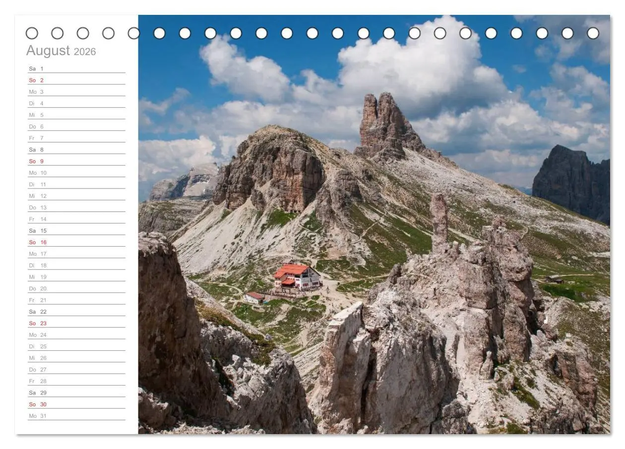 Bild: 9783457988930 | Wundervolle Plätze in Südtirol (Tischkalender 2026 DIN A5 quer),...