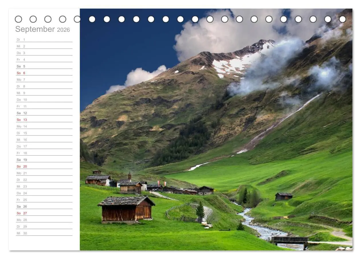 Bild: 9783457988930 | Wundervolle Plätze in Südtirol (Tischkalender 2026 DIN A5 quer),...