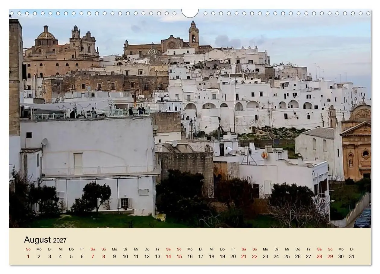 Bild: 9783516908930 | Apulien... der Süden Italiens (Wandkalender 2027 DIN A3 quer),...