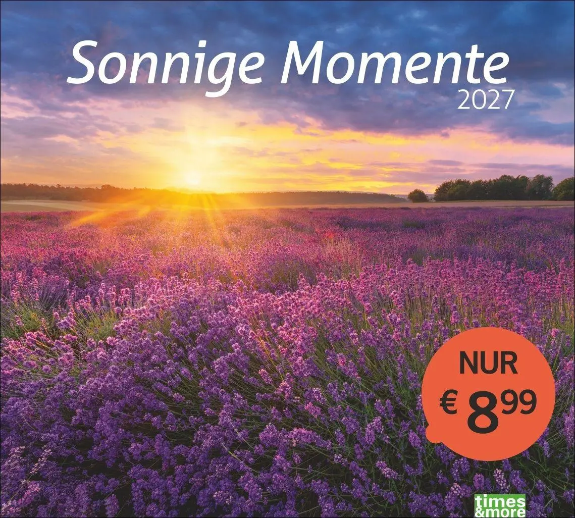 Cover: 9783756418930 | times&amp;more Sonnige Momente Bildkalender 2027 | Kalender | 14 S. | 2027