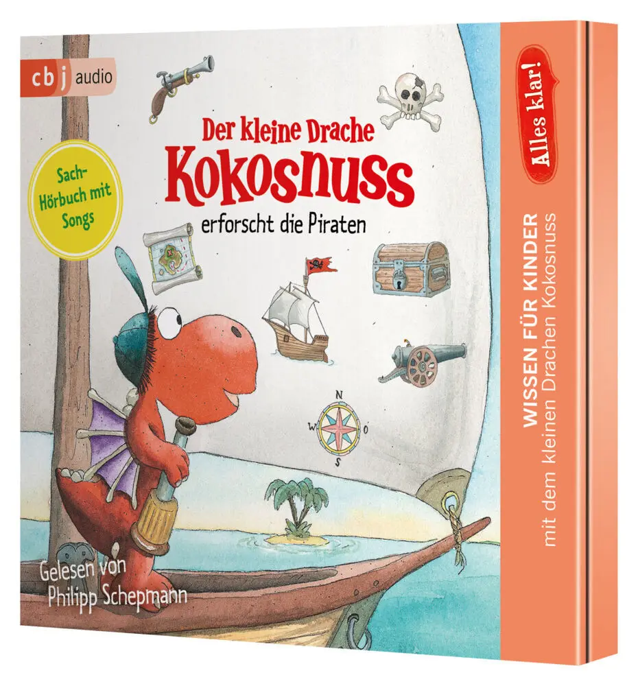 Bild: 9783837148930 | Der kleine Drache Kokosnuss erforscht die Piraten, 1 Audio-CD | CD
